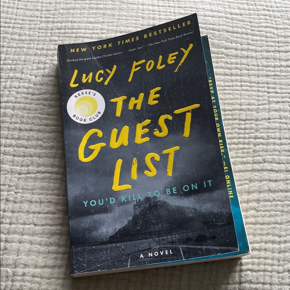 The Guest List by Lucy Foley Book
